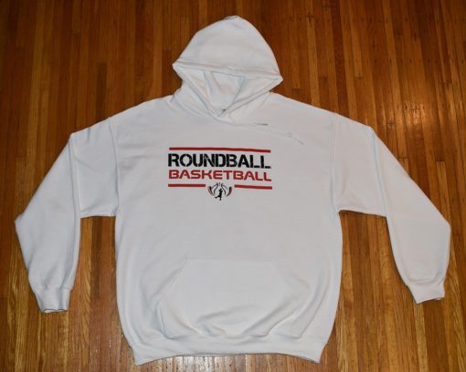 Roundball White Hoodie